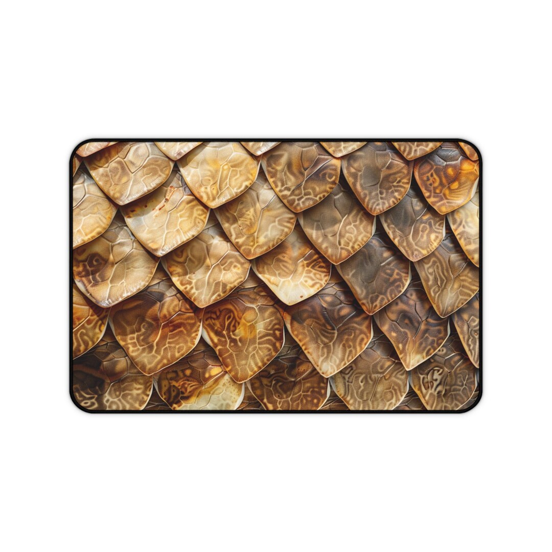 Gaming Desk Mat Python Intricate Scales of Nature - Etsy