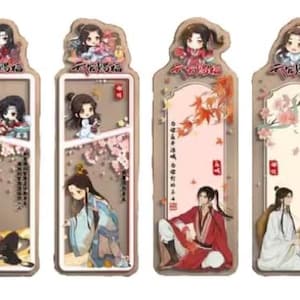 Heaven Official&#39;S Blessing Acrylic Bookmark 1pc | book lovers perfect gift for yaoi readers.