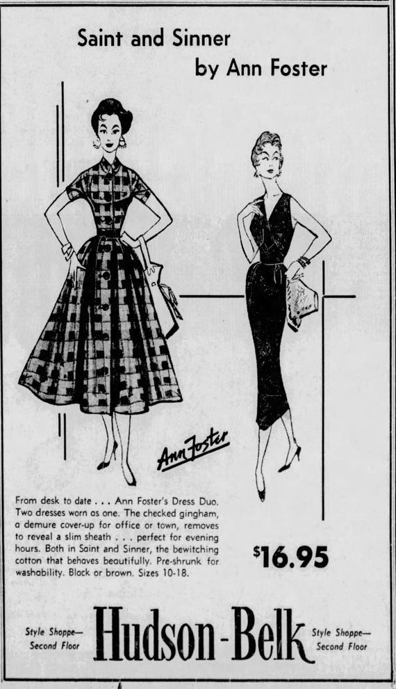 1950s ANN FOSTER soutache dress medium | new spri… - image 8