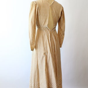 ANTIQUE 1905 edwardian COTTON dress xxs new fall image 7