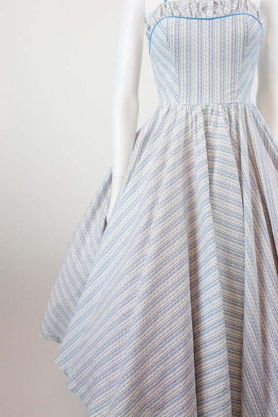1950s Miss Elliette dress xs | cotton sundress fl… - image 3