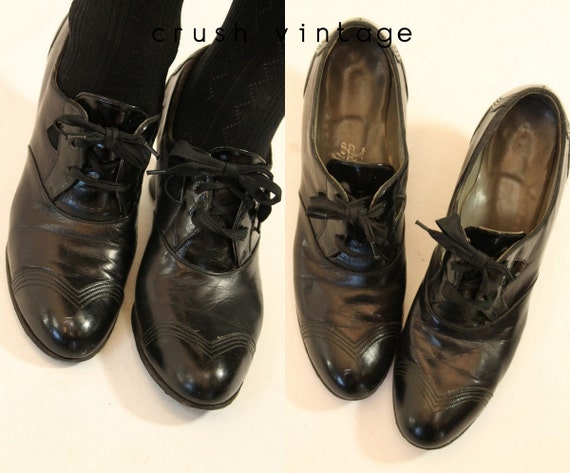 1930s Air Step shoes oxfords size 6 us | vintage l