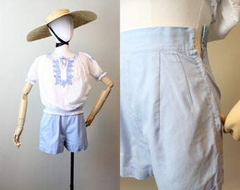 1950s cotton shorts xs | new spring summer summer