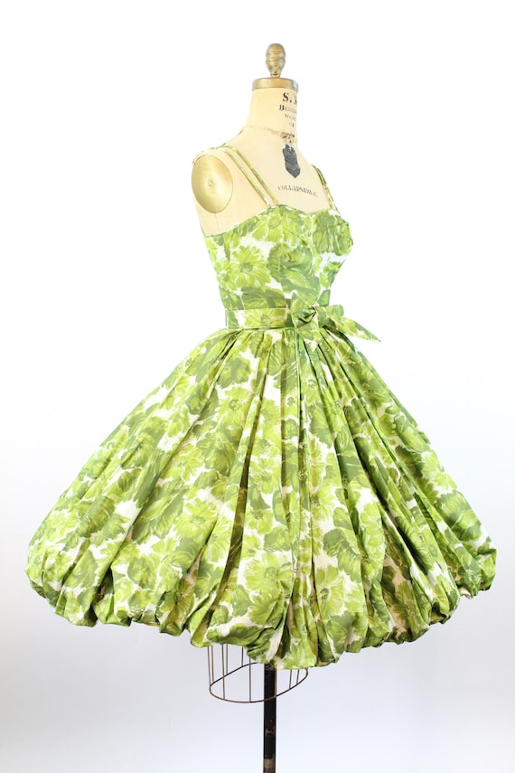 1950s JULIE MILLER dress bubble hem xs | new spri… - image 6