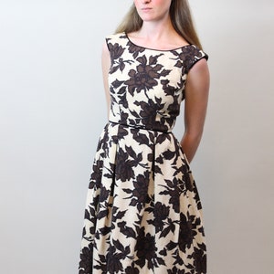 1950s I MAGNIN cotton pique dress xs new spring summer image 3
