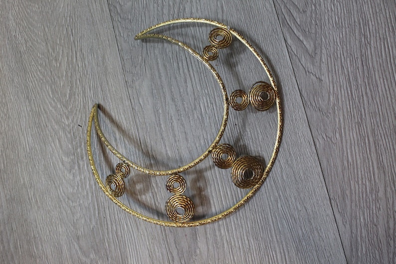 1970s EGYPTIAN gold bib CHOKER MASSIVE necklace new spring summer image 7