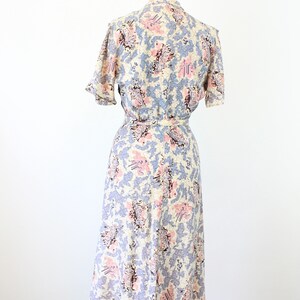 1940s WOMEN STATUE novelty print dress medium new spring summer image 8