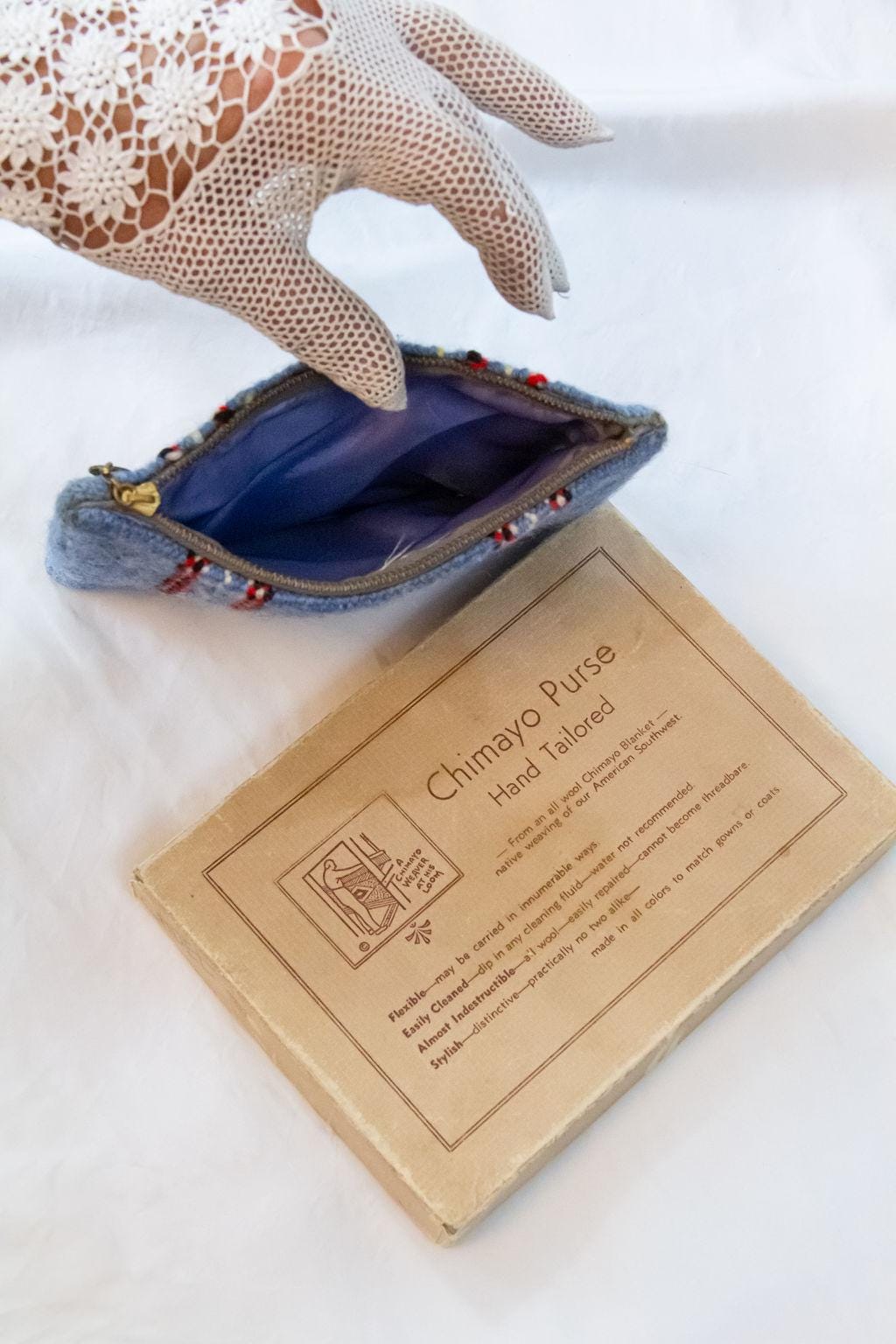 1940s CHIMAYO Purse COIN Bag Clutch | New Fall Winter - Etsy Sweden