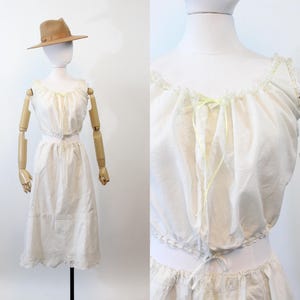 EDWARDIAN blouse small medium lingerie eyelet lace | new spring summer