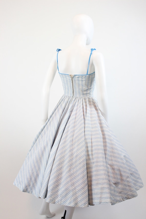1950s Miss Elliette dress xs | cotton sundress fl… - image 8