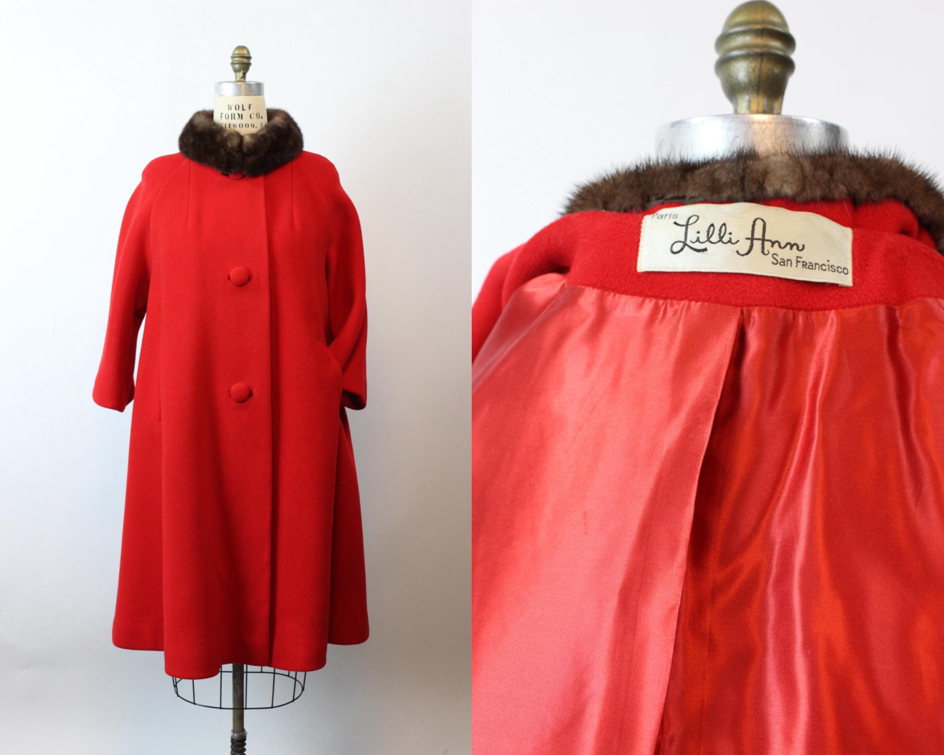 Lilli Ann Coat - Etsy