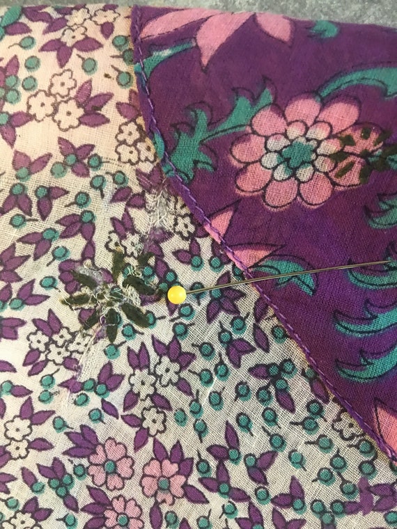 1970s Adini caftan cactus print small  | vintage … - image 10