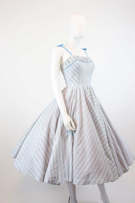 1950s Miss Elliette dress xs | cotton sundress fl… - image 7