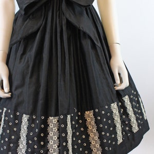 1950s Joan Barrie HALTER cotton dress EYELET xxs new spring summer summer image 7