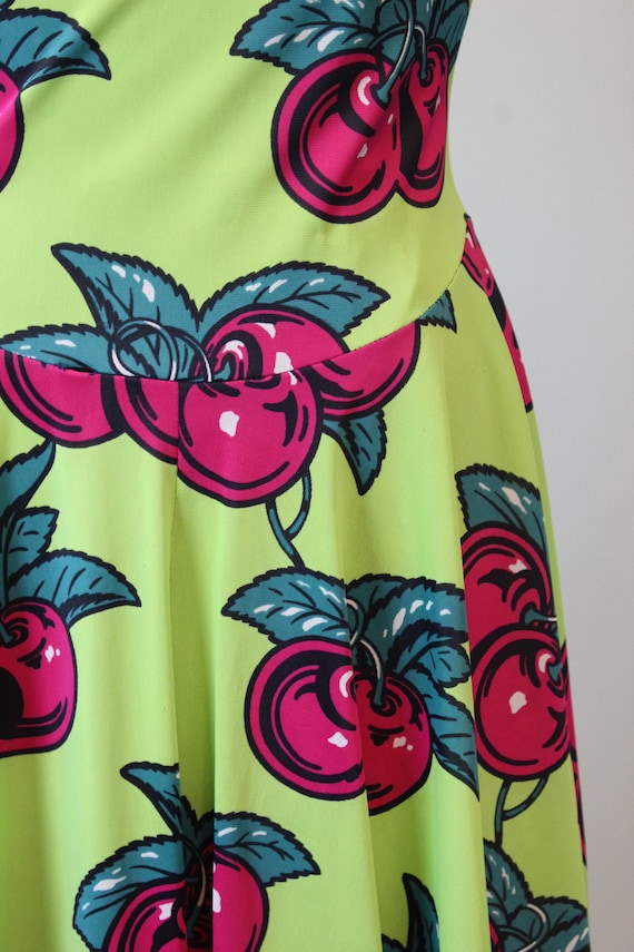 1971 1970s RARE ALLEY CAT Betsey Johnson cherry print… Gem