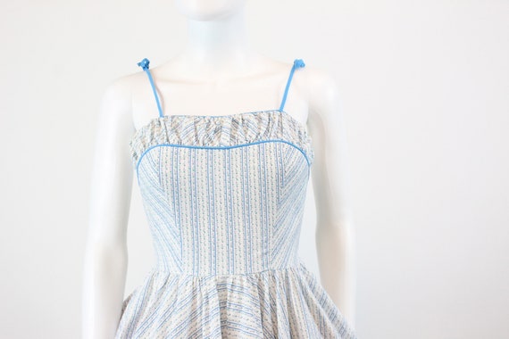 1950s Miss Elliette dress xs | cotton sundress fl… - image 4