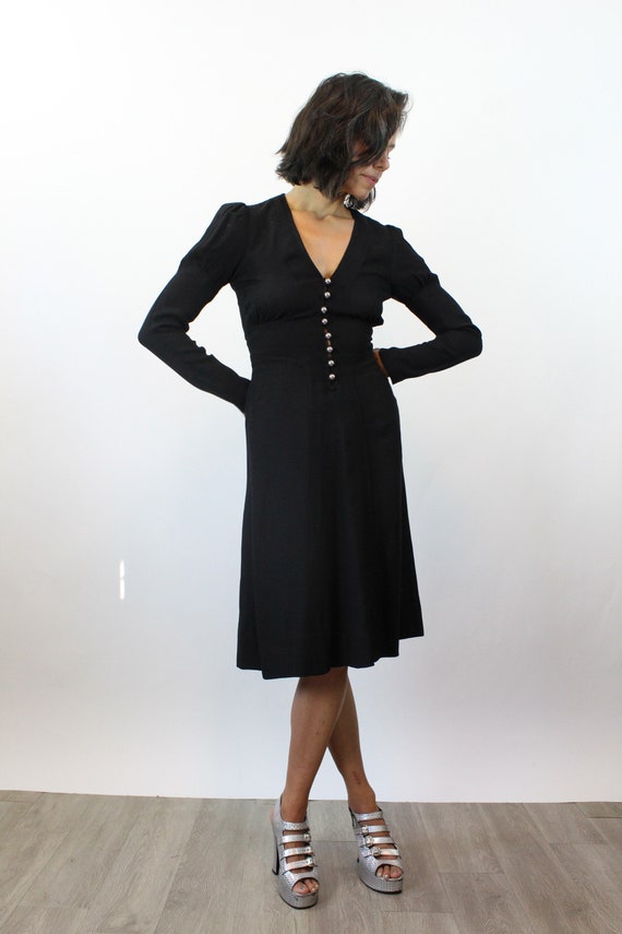 1970s Peach Moss Crepe Ossie Clark Attr