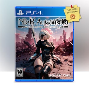 Nier: Automata-Game of the Yorha Edition - PS4 Fan Cover Art｜With Case｜NO GAME