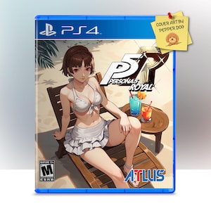 Persona 5 Royal - PS4-omslagsersättning Makoto Niijima｜Med fodral｜Inget spel