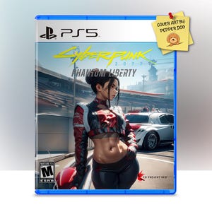 Cyberpunk 2077 Ultimate Edition - PS5 Cover Art With CASE｜ NO GAME