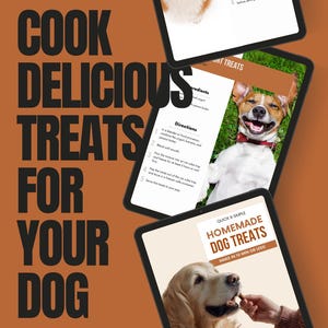 DIY Hunde-Leckerli Rezeptbuch: 10 schnelle & gesunde Snacks (PDF Kochbuch)