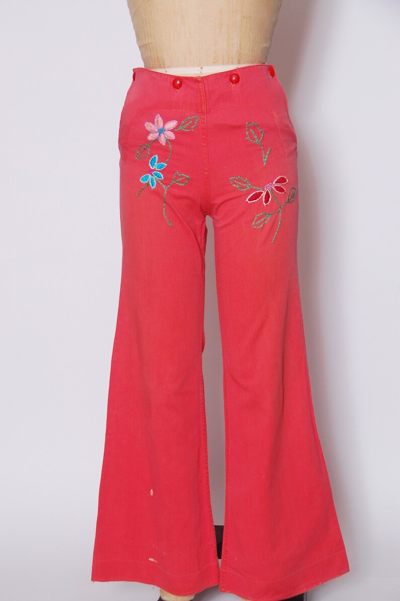 70s pattern pants