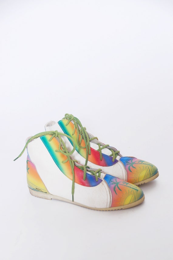 mens zodiac shoes 80's