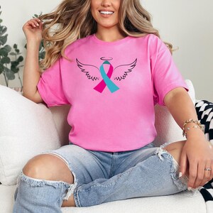 Angel Baby Awareness Unisex Tee: Pregnancy and Infant Loss Remembrance