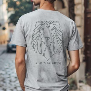 Christian Unisex T-Shirt, Faith T-Shirt, Religious T-Shirt, Christian Gift, Christian Saying, Shirt For Men, Lion T-Shirt