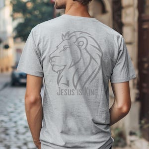 Christian Unisex T-Shirt, Faith T-Shirt, Religious T-Shirt, Christian Gift, Christian Saying, Shirt For Men, Lion T-Shirt