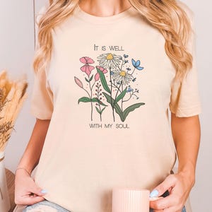 Christian T-Shirt, Faith T-Shirt, Religious T-Shirt, Christian Gift, Christian Saying, Gospel, Love, Shirt For Women