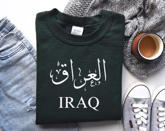 irak-Flaggen-Grafik-Sweatshirt: Erbe des Nahen Ostens T-Shirt
