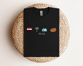 Sweater met grafische vlag Irak: T-shirt uit het Midden-Oosten