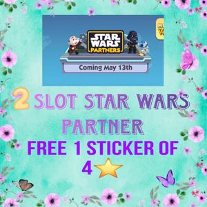 2fach MonoGo Star Wars Partnerevents. Gratis 4Sterne-Sticker. Kommt am 13 mai.