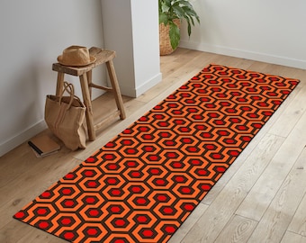 The Shining Overlook Hotel Runner Rug, Hallway Print Carpet, 3D Entry Design, Home Decor