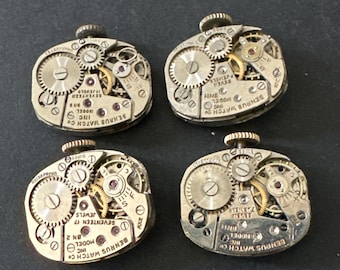Steampunk supplies Watch movements Vintage Antique Watch movements Steampunk Scrapbooking b73