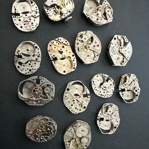 Watch movements parts - Vintage parts - Steampunk  - Watch parts - for crafts  F33