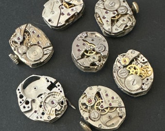 Watch movements parts - Vintage parts - Steampunk  - Watch parts - for crafts  H61