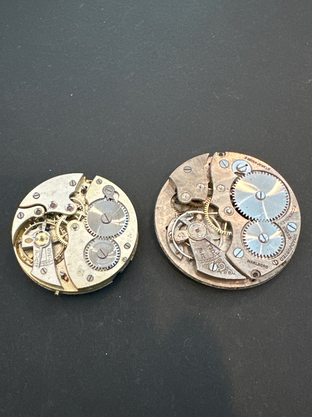 Vintage Pocket Watch Movement Parts Pocket Watch Plates - Etsy