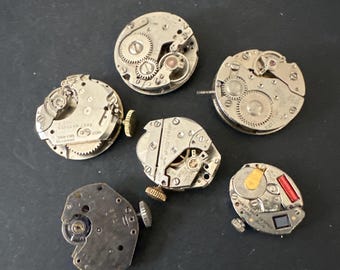 Watch movements parts - Vintage parts - Steampunk  - Watch parts - for crafts  H21