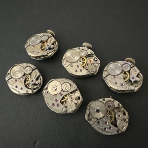 Watch movements - Vintage parts - Steampunk - Jeweled Movements - m73