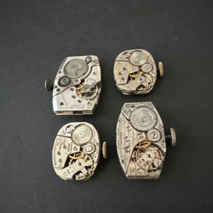 Watch movements parts - Vintage parts - Steampunk  - Watch parts - for crafts  H33
