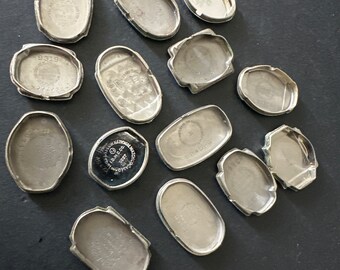 Vintage Antique Watch parts cases backs- Steampunk - Scrapbooking Q77