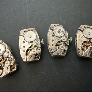 Steampunk supplies Watch movements Vintage Antique Watch movements Steampunk Scrapbooking b77