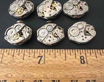 Watch movements - Vintage parts - Steampunk - Jeweled Movements - m21