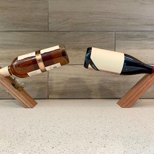 Floating wine bottle holder plans hotsell
