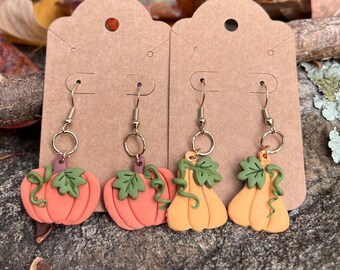 Pumpkin Patch Dangle Earrings