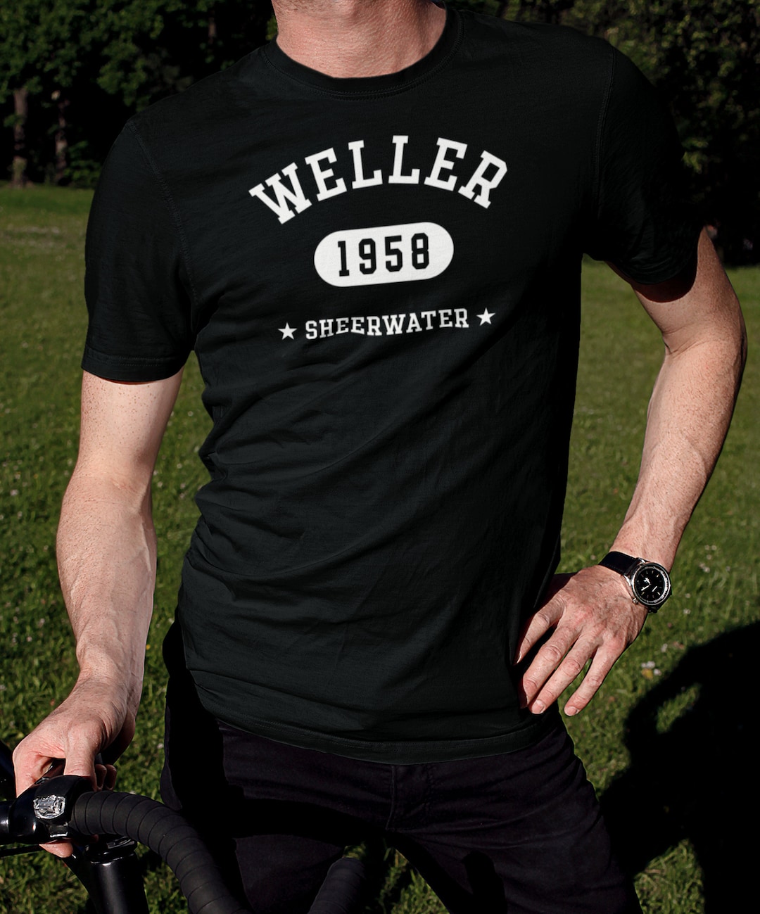 Official Paul Weller Modfather T-Shirt – The Jam Band Merch – Licensed Music Tee For Fans (S-XXL)