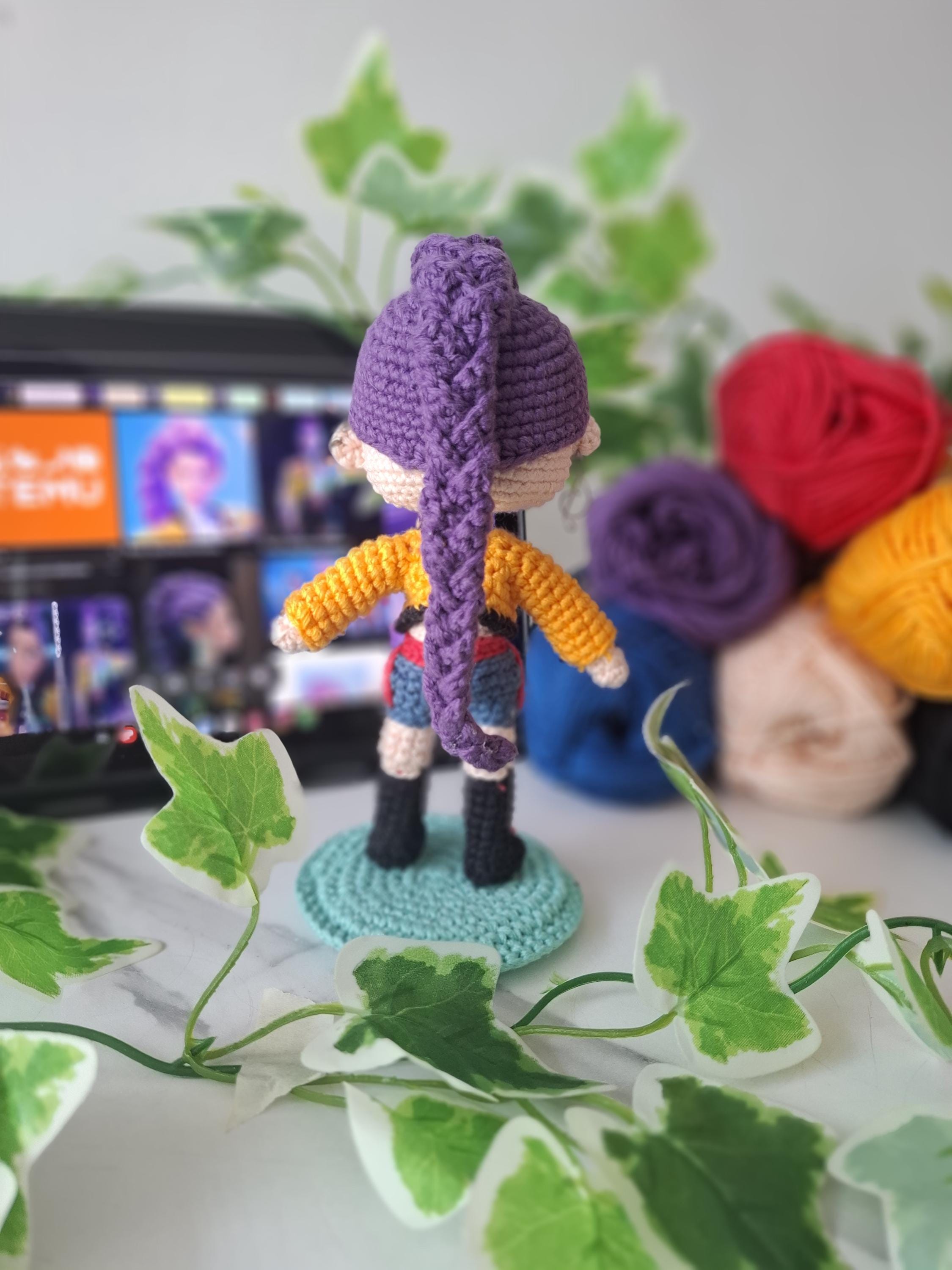 Rumi Kpop Demond Hunters Crochet Pattern | Spanish and English