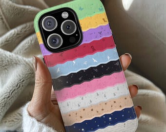 Retro Phone Case Showcasing Pop Eras Illustration, Stylish Protector for iPhone 16 Pro Max and Galaxy S25 Ultra, Great Sweety Swift Gift